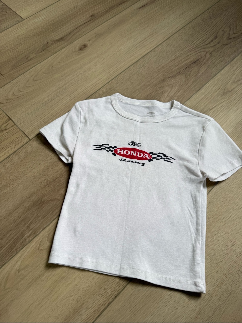 Honda Racing White Short Sleeve Tee